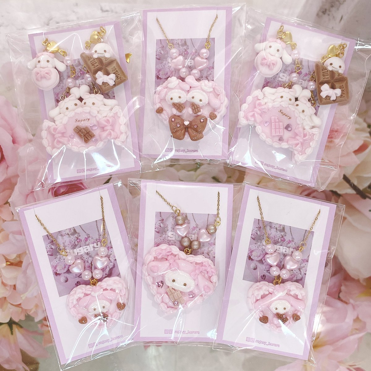 Kawaii☆Stars 原宿本店
✨🌸春の大集合スペシャル🌸✨
1部〈3/28〜4/10〉

4/2
ただ今の店舗状況です♡

Sugaryさま

いちごがいっぱい🍓
春色sweetsがとってもcuteな💗
チャーム・ネックレスにリングなど💍

しゅがうさ&amp;ばけろん達と
あま〜い春を過ごしませんか？💭💕

通販ご希望の方は