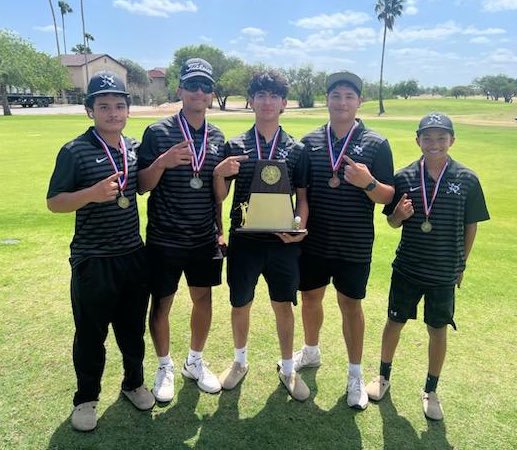 RHISD_Athletics's tweet photo. Rio Hondo Golf ⛳️ 

Boys 🏌️‍♂️
Back to Back District 32-3A Champions! 🏆 🏆 
Regional Qualifiers 

Medalists:
Sebastian Gonzalez 🥈 
Marcus Flores 7th
Ty Alaniz 8th

Girls 🏌️‍♀️
District 32-3A Runner-Up
Regional Qualifiers 

Medalists:
Jillianna Sauceda 🥉 
Cassandra Lozano 8th https://t.co/9nAP20wjcV