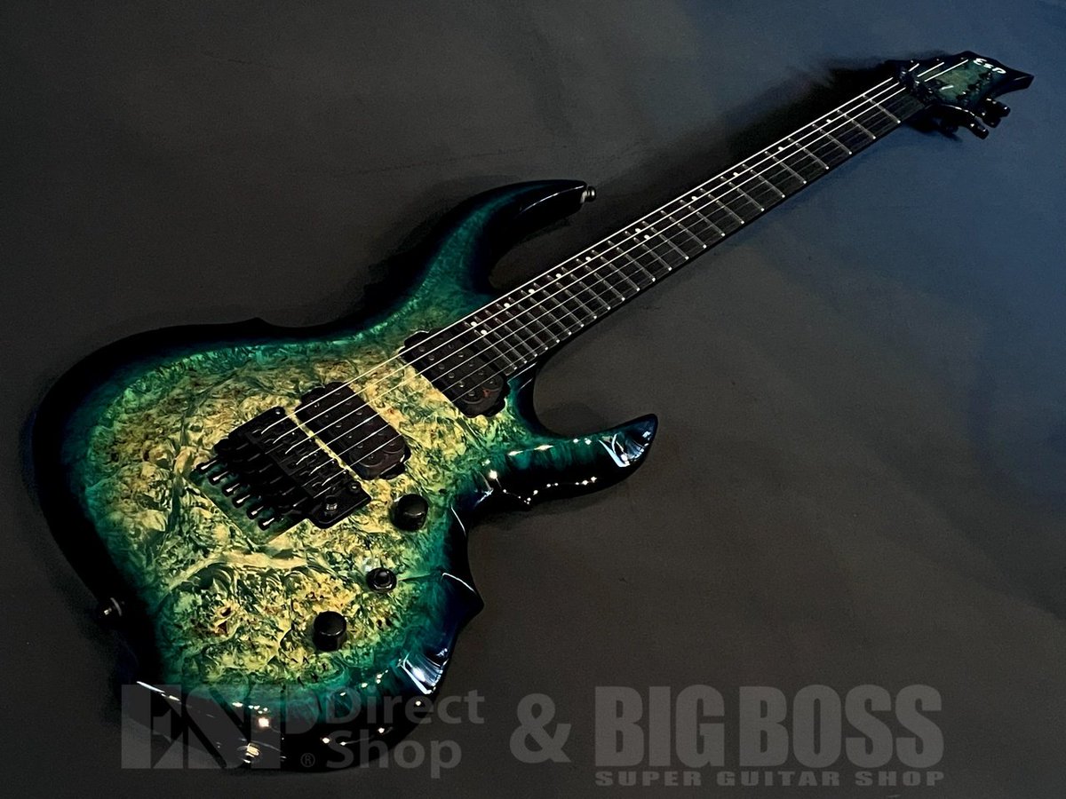 espcustomshop's tweet photo. 【商品情報!】ESP FRX-CTM Burled Maple Peacock Blue Burstが入荷しました!
ボディートップ材に希少なバール・メイプルを使用し、異世界に迷い込んだようなピーコックブルーバーストカラーが美しいモデル!
詳細・ご注文は→https://t.co/hjwLWvyjtJ
#espguitars #FRX #Guitar #梅田 #楽器 https://t.co/IVtR4tbF4o
