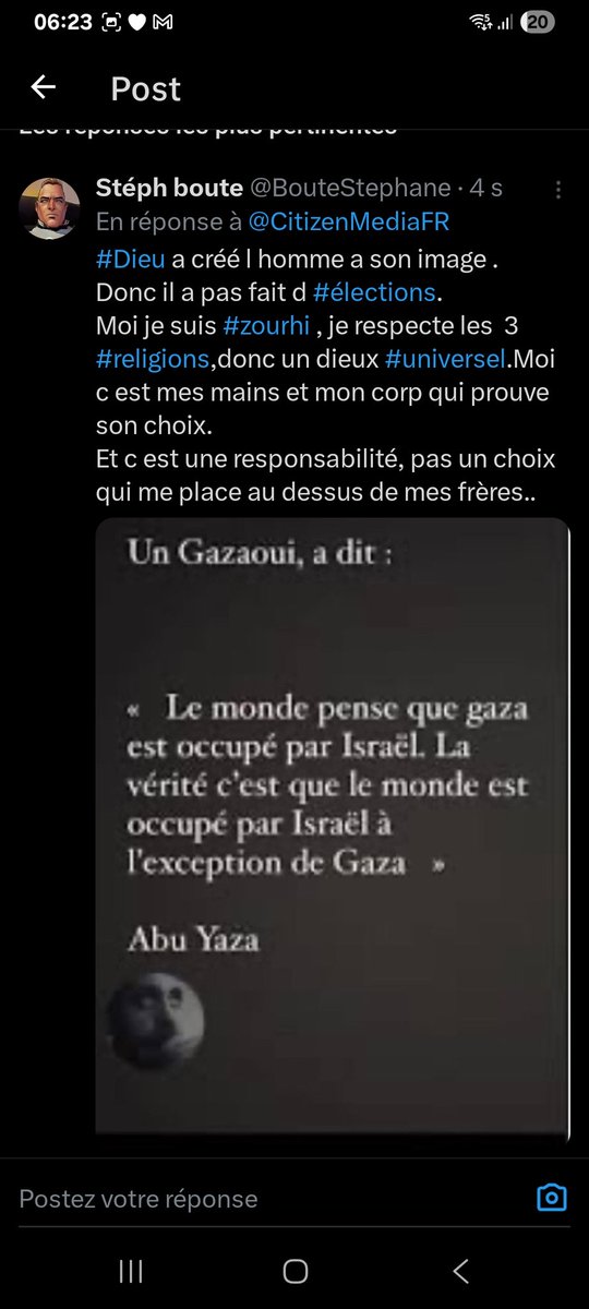 BouteStephane's tweet photo. @Trump_Fact_News @jim_leveilleur Le peuple de quoi ?
#Abrutis de débiles de #sectes #Satanistes #Sionistes et leurs #suceurs..
Les peuples de #dieux c est l #Homme pas le bordel de vôtres mère..
#ingérence de #tsaloppes et leurs #pedos de #collabos.
Peure de quoi ..Des consanguins qui butes des gosses ? #FDP https://t.co/ztj6qNAk1y