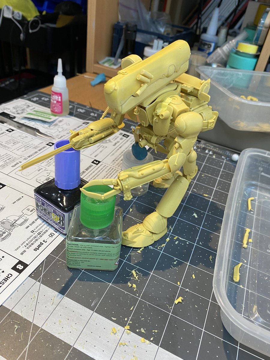 Rainbow Egg 1/35 Lancelot progress.