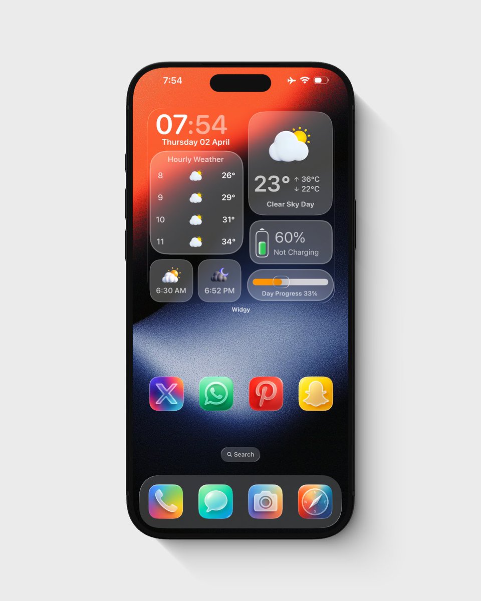 Ios 26 Home Screen Examples Brand new iOS 26 Home Screen Setup