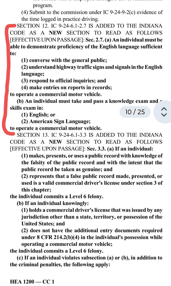TheRoostercrow's tweet image. How many #visa holders in Indiana hold Commercial Drivers Licenses (#CDLs)?

Why are IN citizens paying for #English classes for imported visa workers to supply trucking companies foreign steering wheel holders?

@GovBraun @LGMicahBeckwith @AGToddRokita 
@INDOT @TheFMCSAOnline