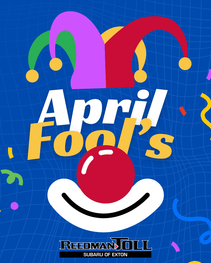 RTSubaruExton's tweet photo. Raise your hand if you got fooled today 😂✋ 

If you're brave enough, share your story in the comments!

Happy April Fools! 

#ReedmanToll #AprilFools #AprilFoolsDay https://t.co/quogAnlSX5