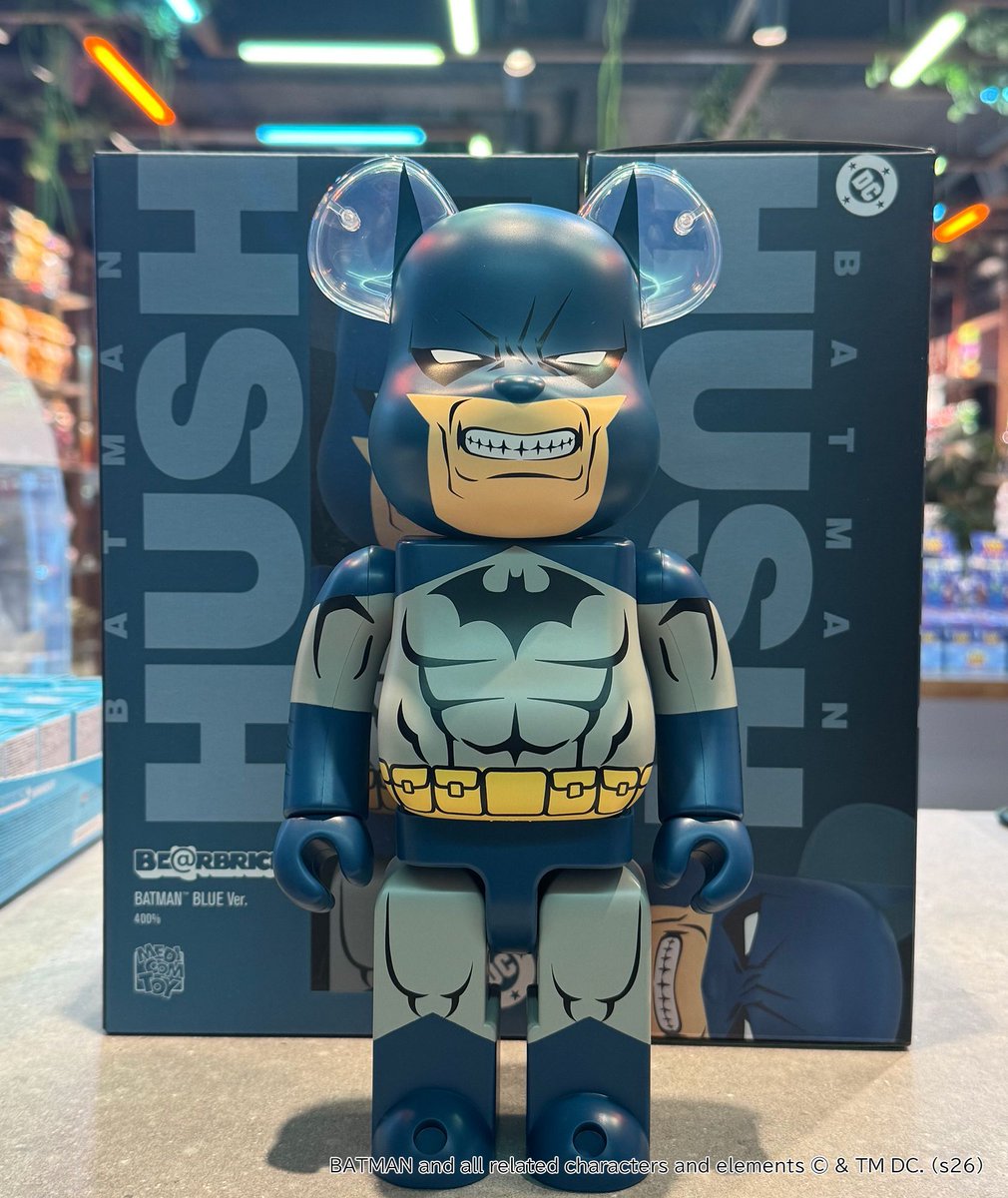 Today's MEDICOM TOY TOKYO】 「BE@RBRICK BATMAN (BATMAN: HUSH BLUE