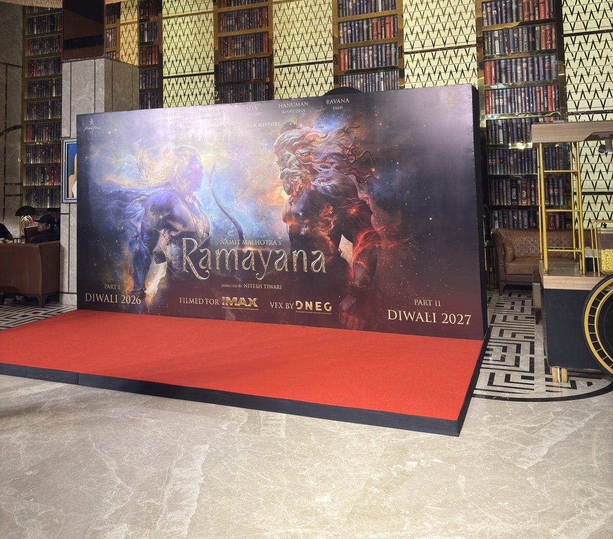 iAnimalRK's tweet photo. all set for #Ramayana glimpse🔥❤️

JAI SHREE RAM🏹
#RanbirKapoor https://t.co/g9F7ZO48Z0