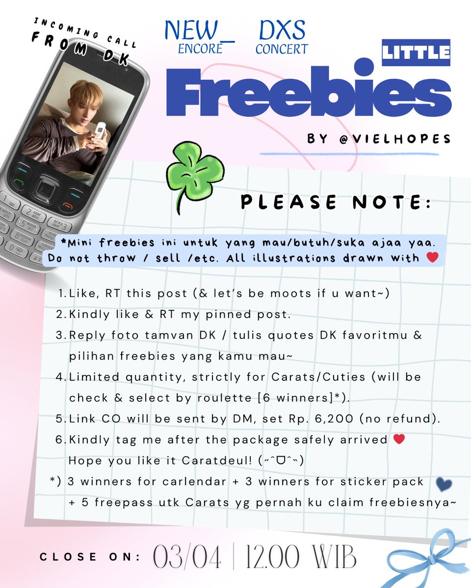 vielhopes✨️ Freebies DK~ Jastip Artket tweet media