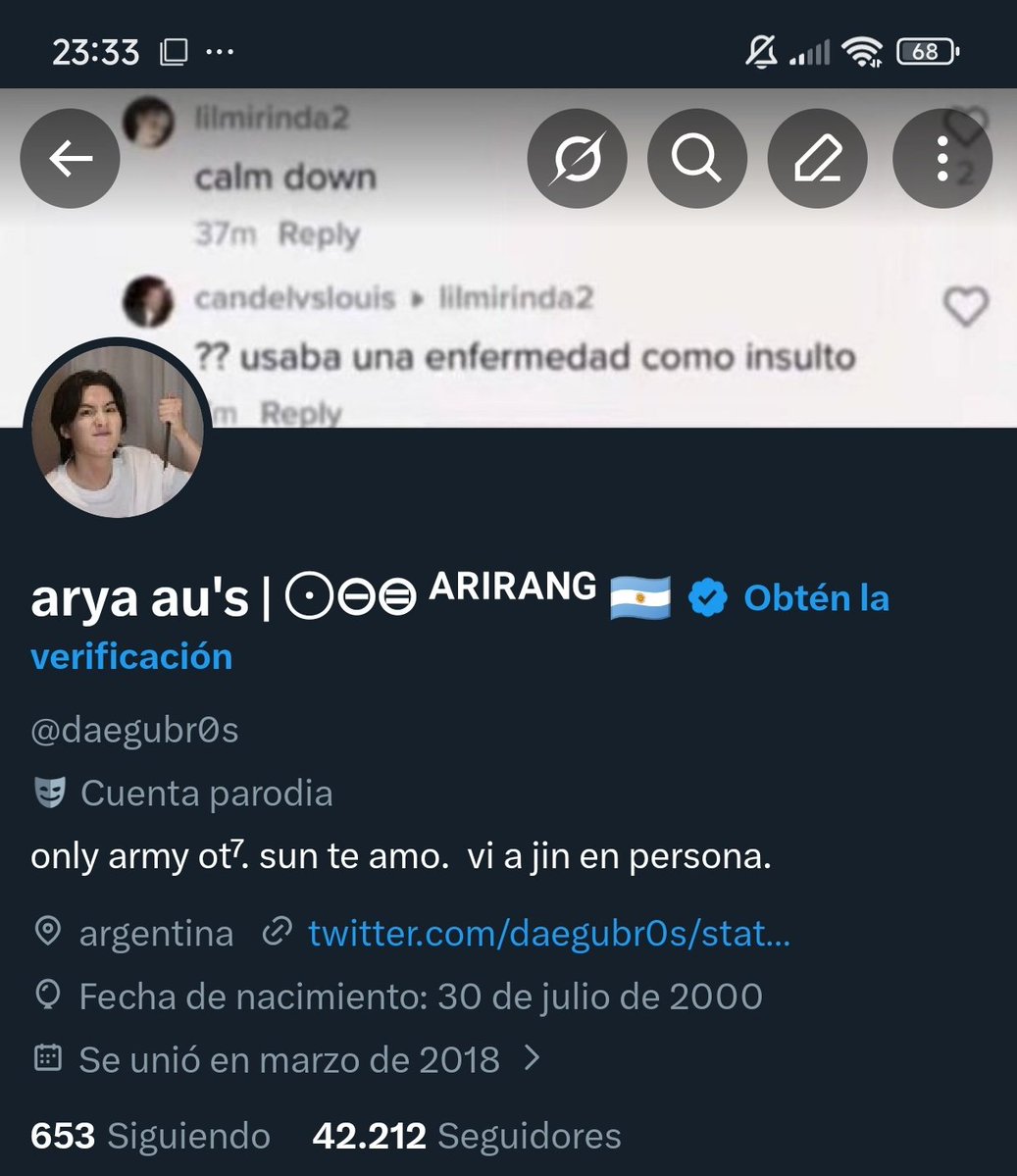 arya au's | ⊙⊝⊜ ᴬᴿᴵᴿᴬᴺᴳ 🇦🇷 tweet media