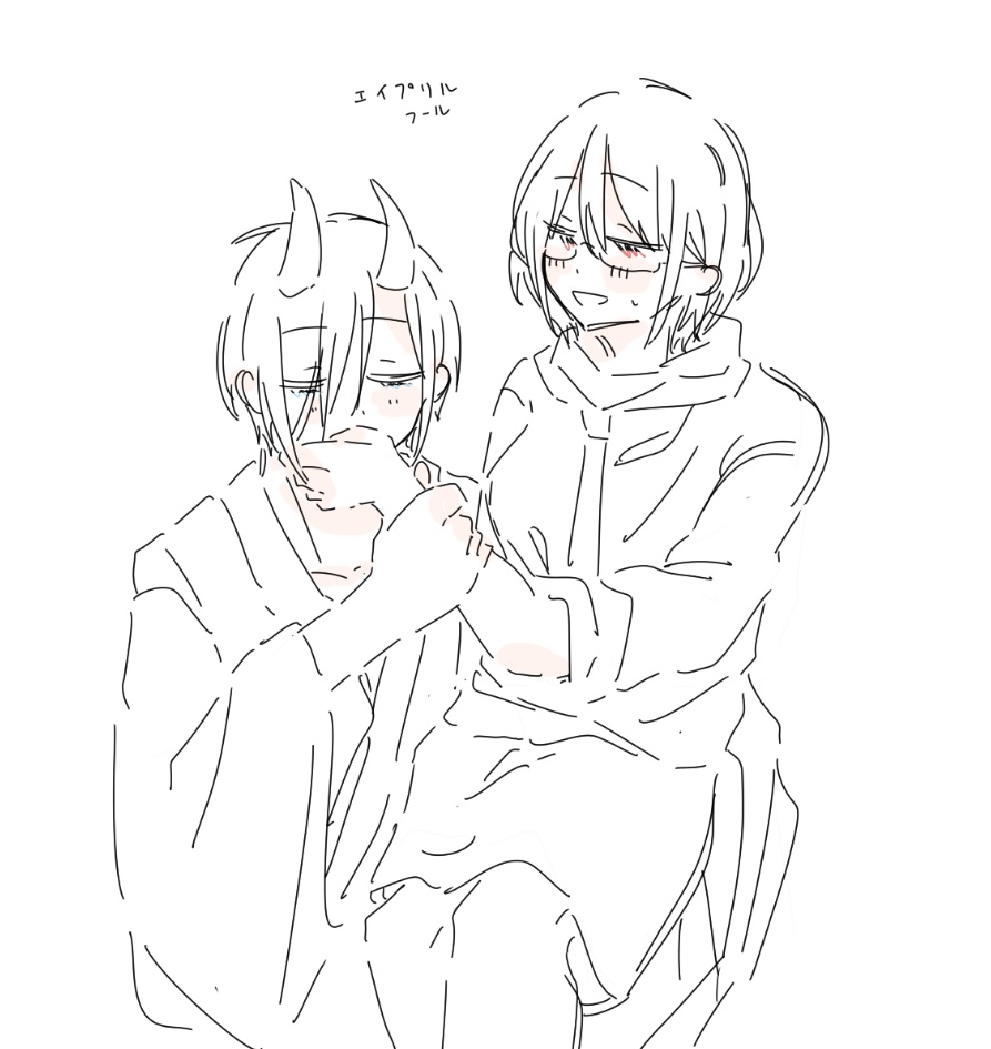 群青になったサメ tweet media