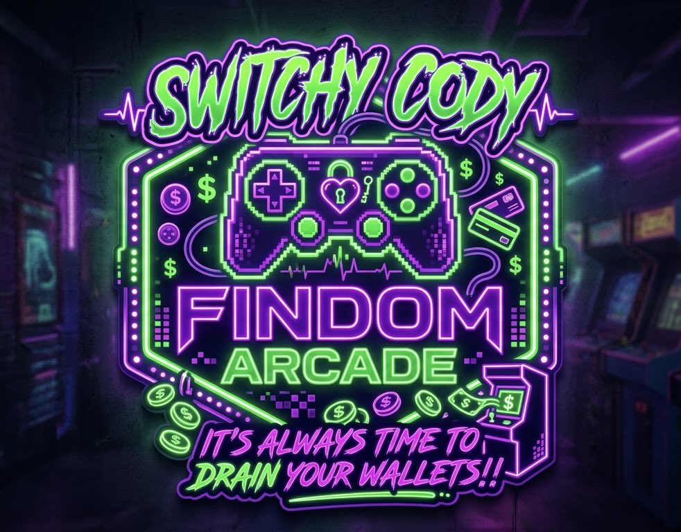 SwitchyCody’s Findom Arcade tweet media