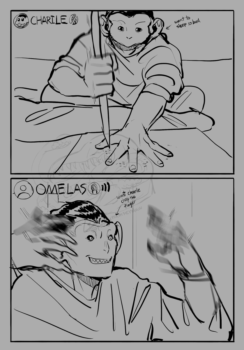 pengunumserdaw's tweet image. out of context two bros with lines art of mine  #DARWIN_INCIDENT #doodles