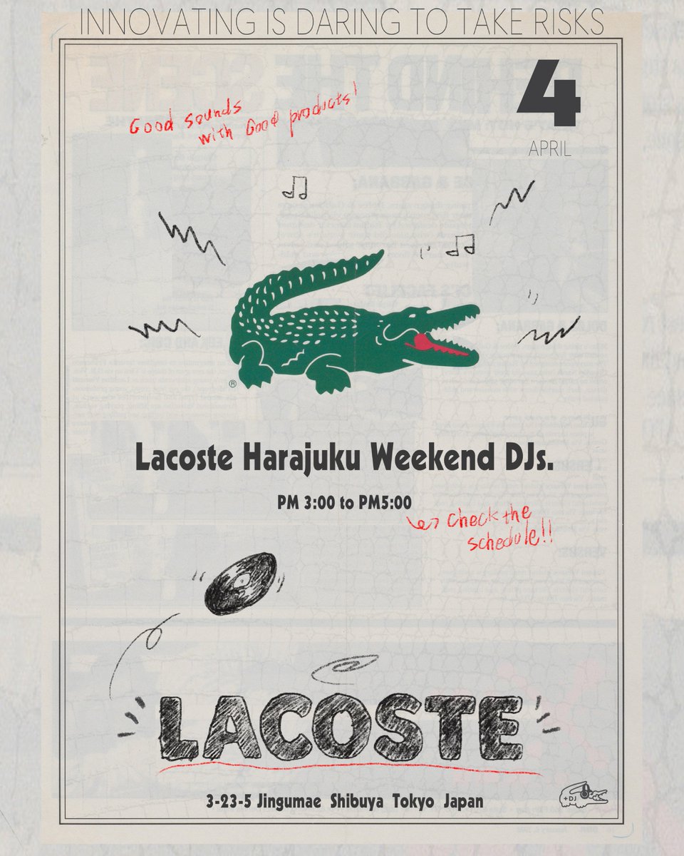 LACOSTE JAPAN | ラコステ ジャパン tweet media