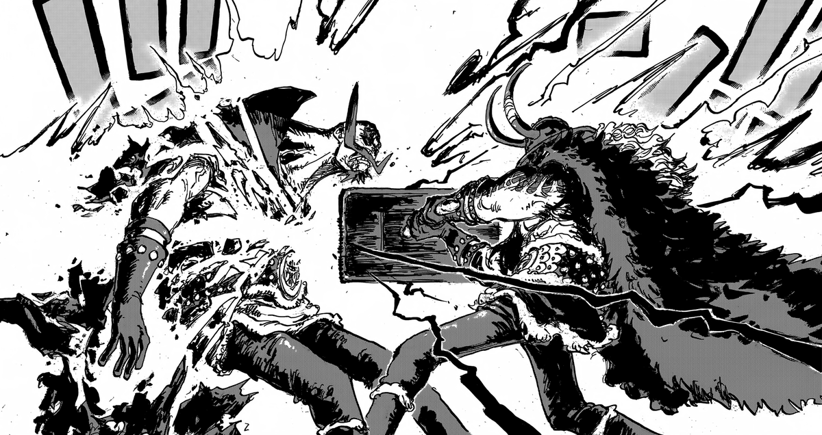 RevMaher's tweet photo. #ONEPIECE

Yooooo Imu is terrified of the fact that Harald was killed with all these #feats he has !!! Oda is definitely gassing Loki so hard 👀🔥🔥 https://t.co/zFkcuTlLLT