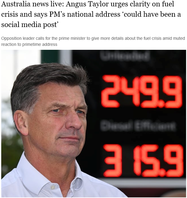 GHKThomas's tweet photo. The voice of irrelevance. Opposing for opposing sake. You are diminishing the McKinsey brand, @AngusTaylorMP https://t.co/urjuOfEzr8
