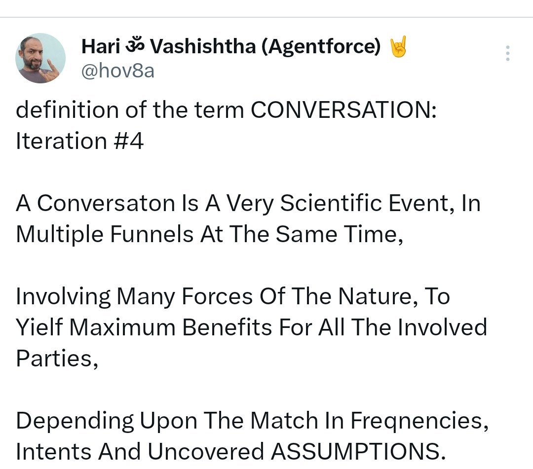 Hari ॐ Vashishtha (Agentforce) 🤘 tweet media