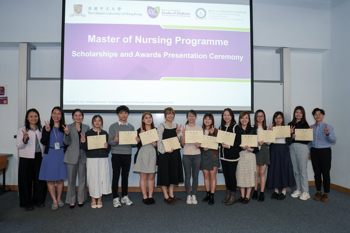 The Nethersole School of Nursing, CUHK tweet media