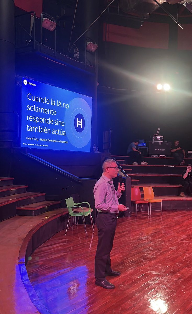 Hedera was on the main stage at <a href="/VendimiaTech/">Vendimia Tech 🍷🧑‍💻</a> in Mendoza, Argentina 🇦🇷

Two conversations that matter right now:
👉AI &amp; Agents. How autonomous agents are reshaping decentralized economies, and why Hedera’s infrastructure is purpose-built for this new era.
👉Enterprise adoption.