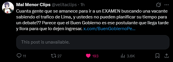 Mal Menor Clips tweet media