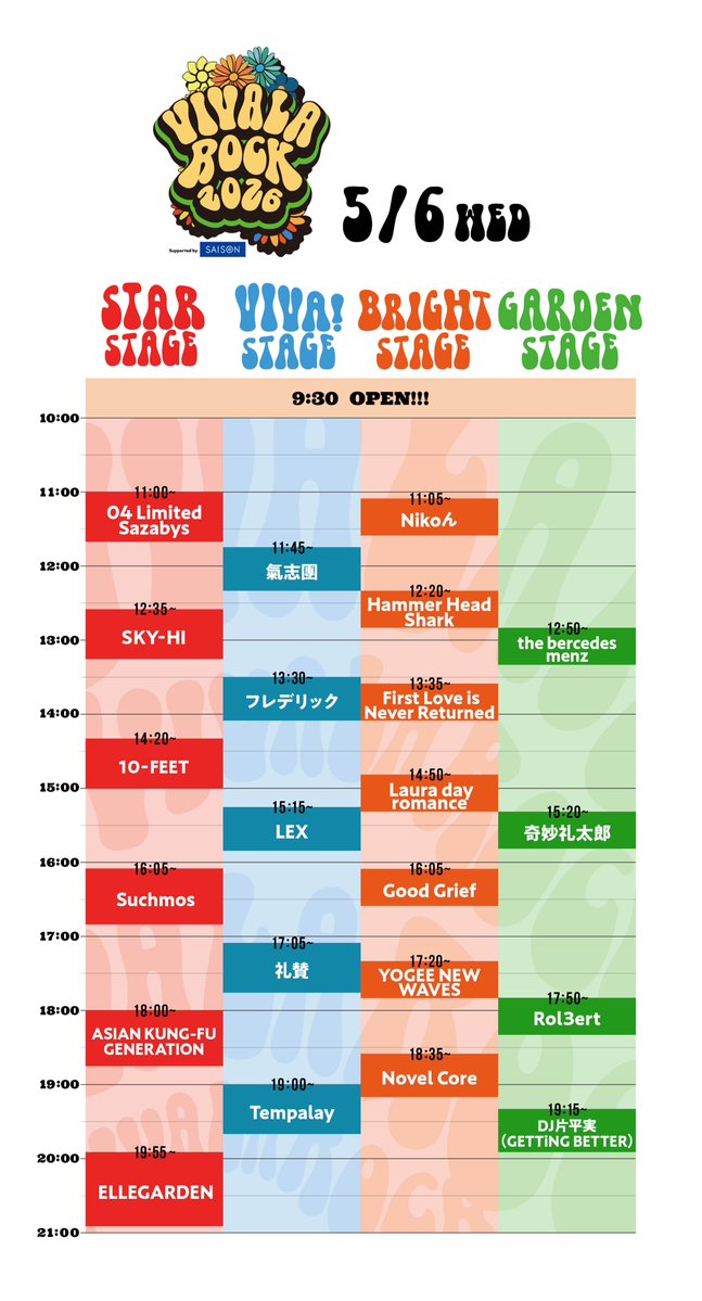 VIVA LA ROCK (#ビバラ) tweet media