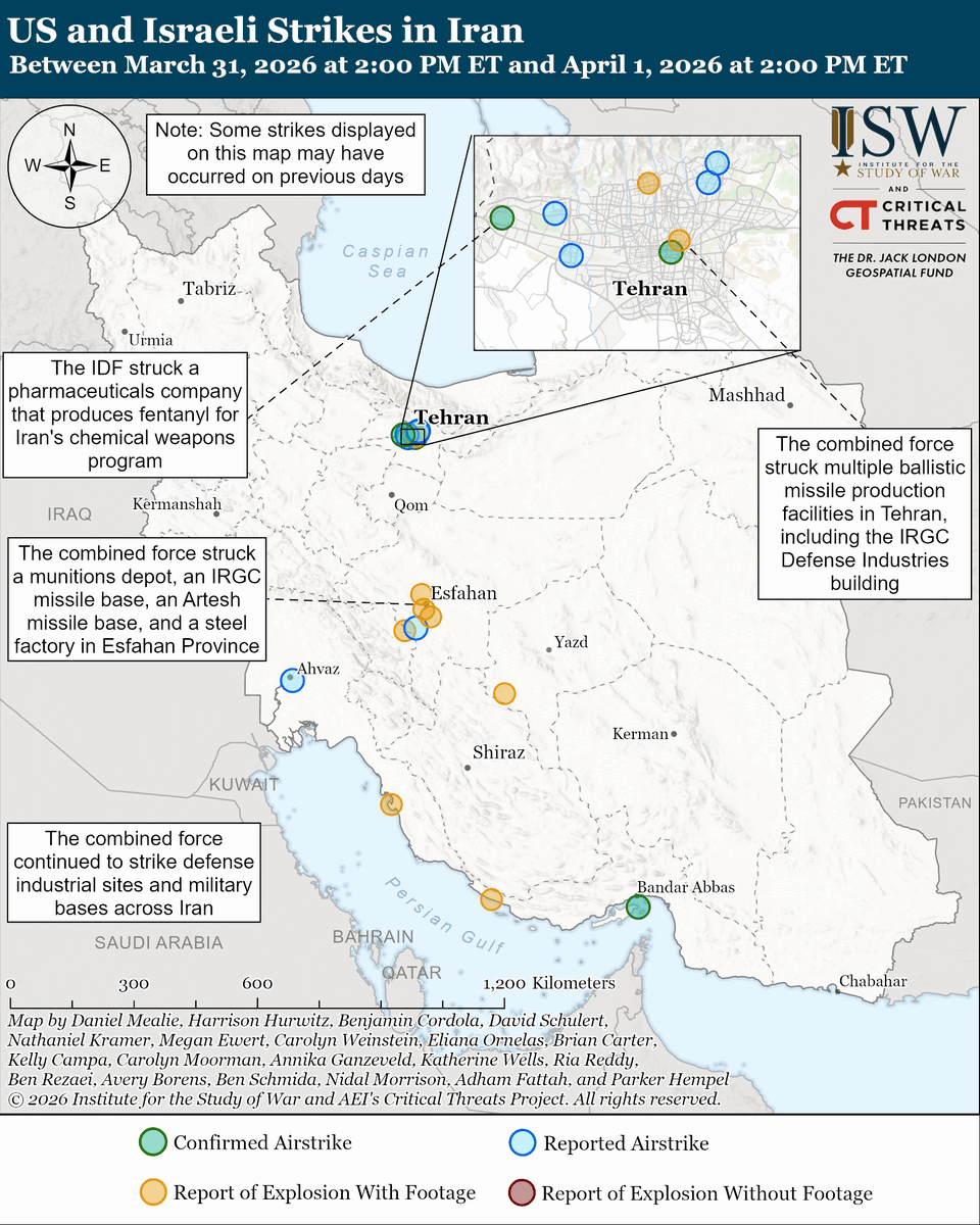 Institute for the Study of War tweet media