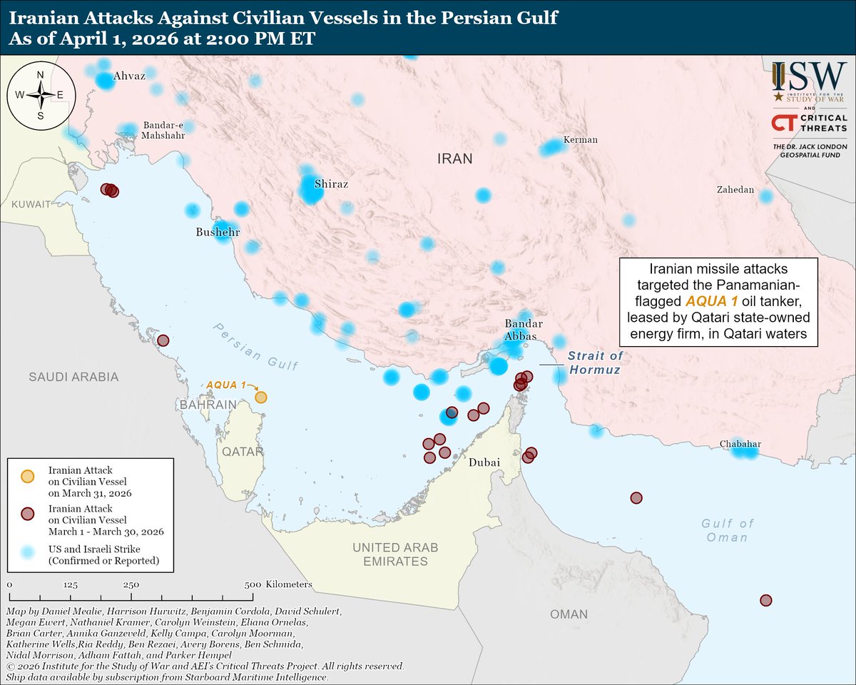 Institute for the Study of War tweet media