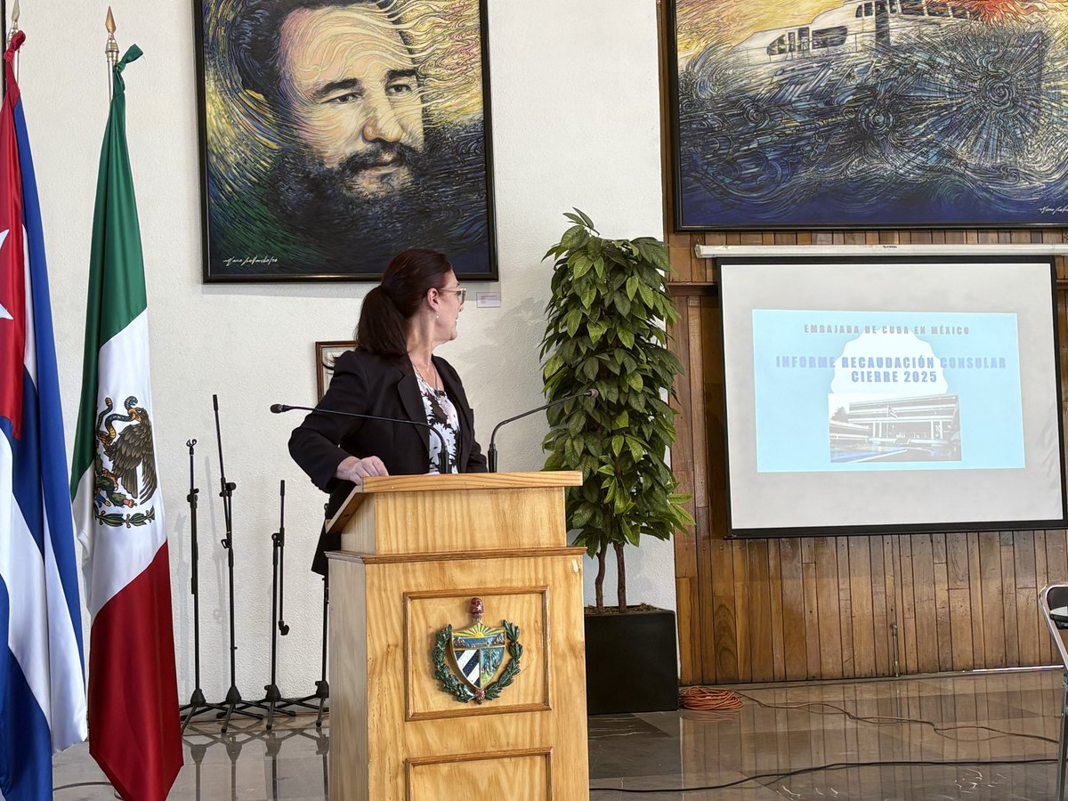 Embajada de Cuba en México tweet media