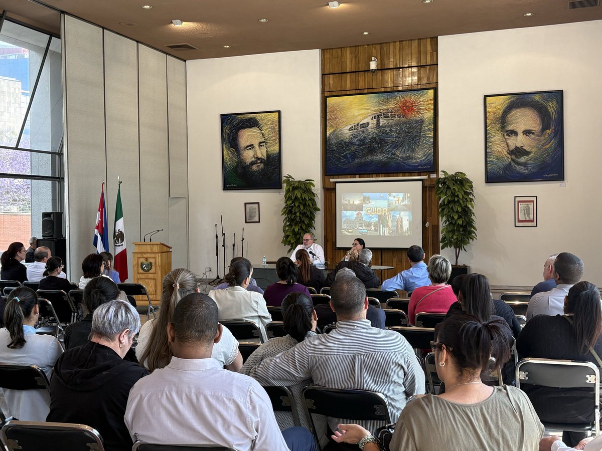 Embajada de Cuba en México tweet media