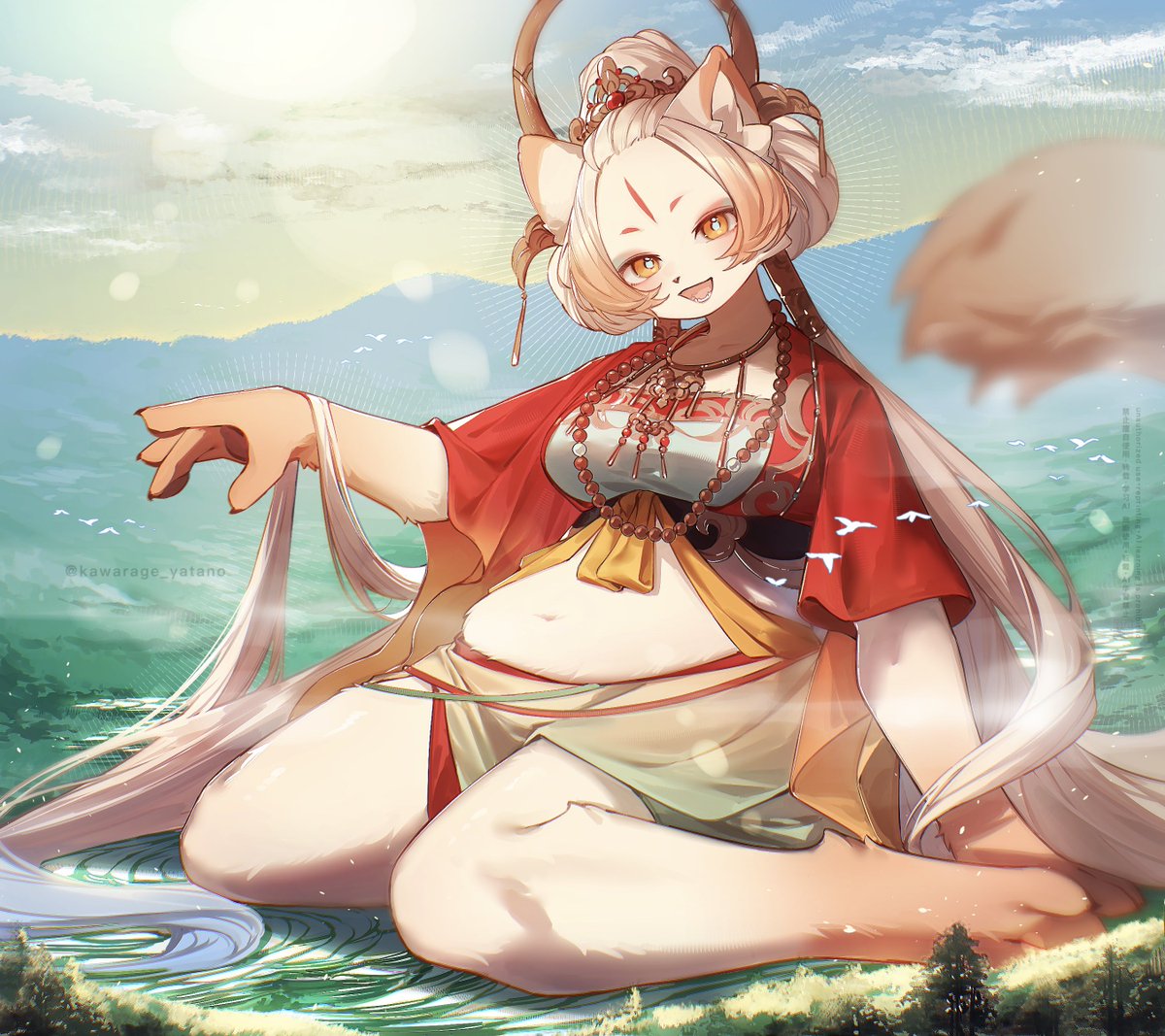 かわらげ tweet media