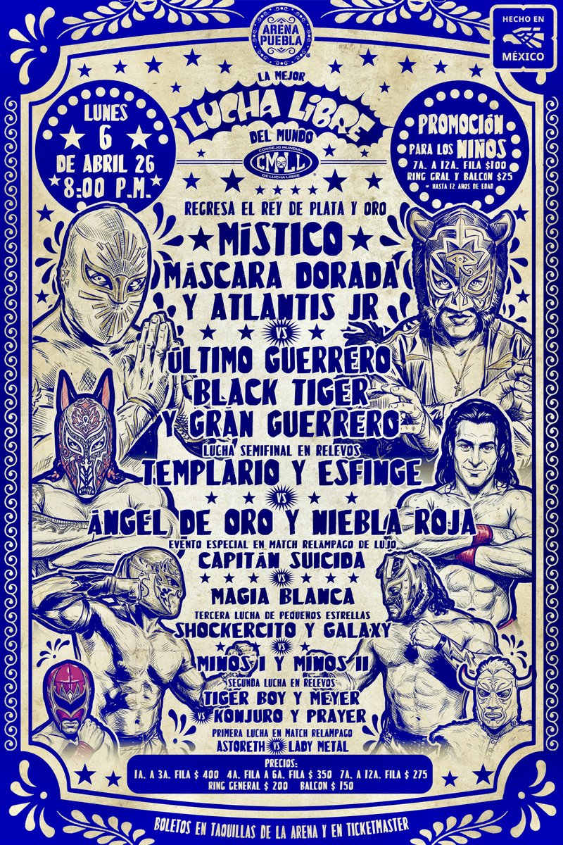 Lucha Libre CMLL tweet media