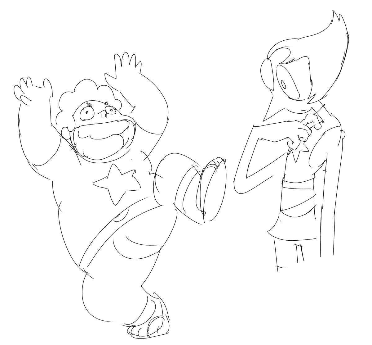 been watching steven universe garnet is my favorite