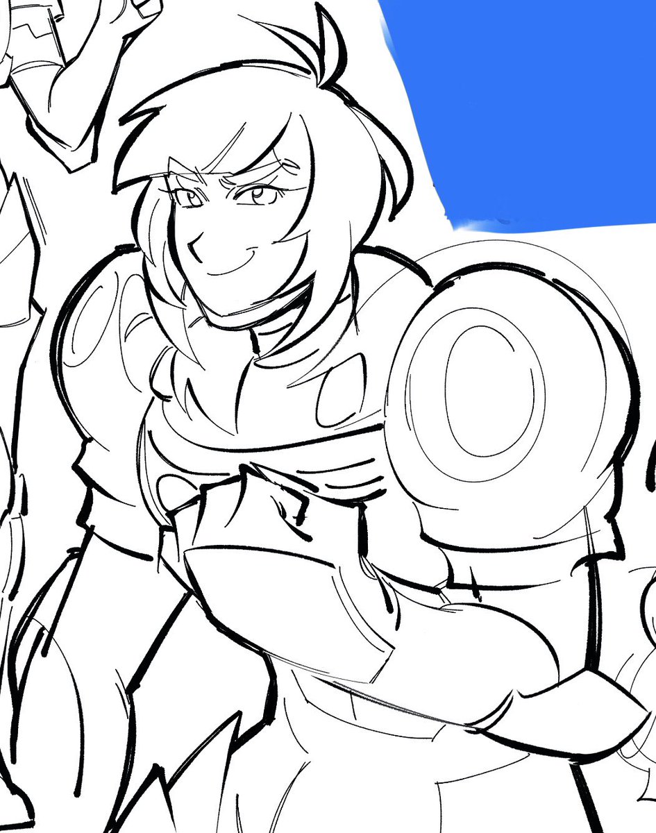 isaacclarkeluvr's tweet image. not done but she’s too cute… yes im kinda redesigning her whatever who cares 
#invincible #techjacket