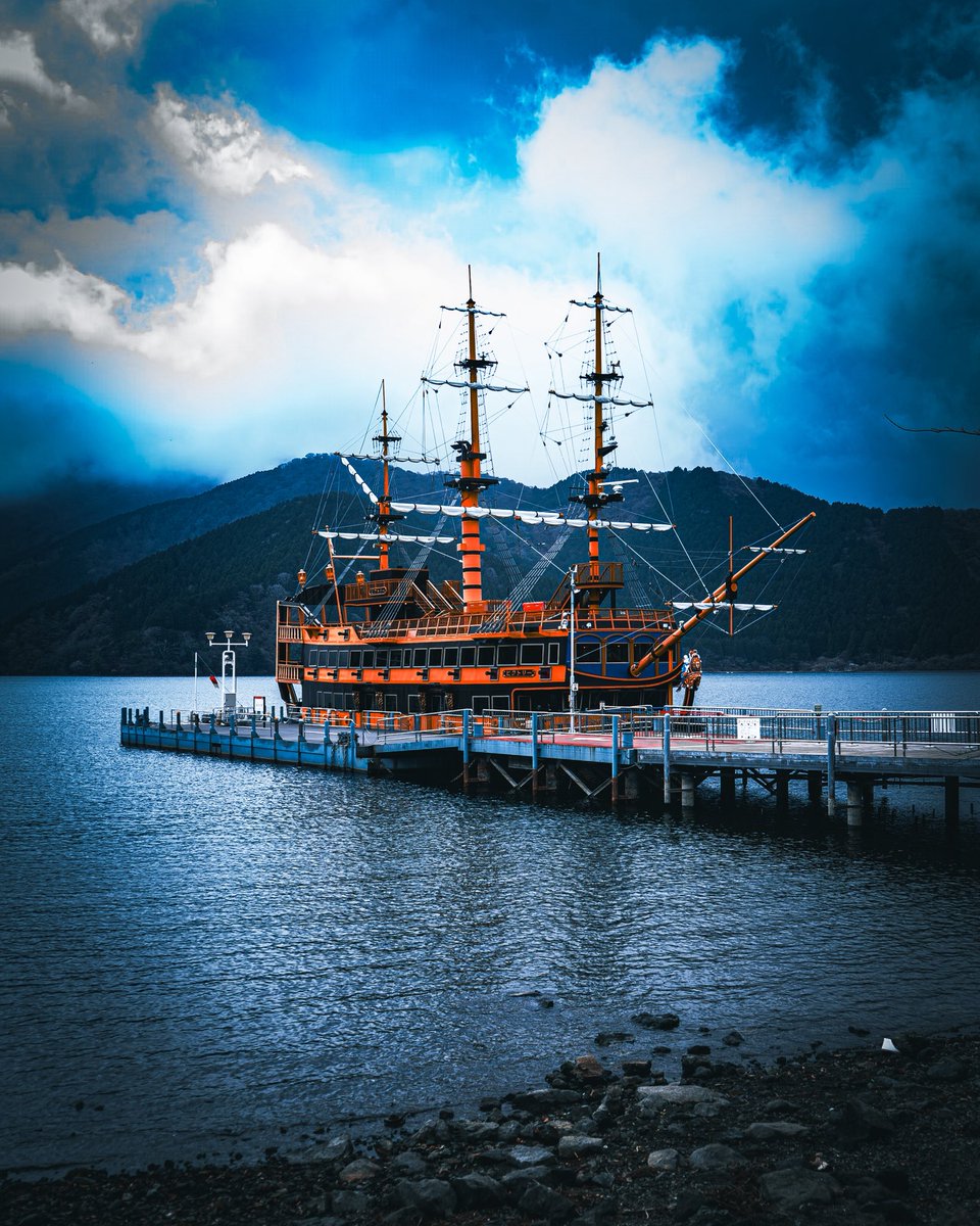 bass138's tweet image. 海賊船🏴‍☠️にのってきた
#α7c 
#lightroom