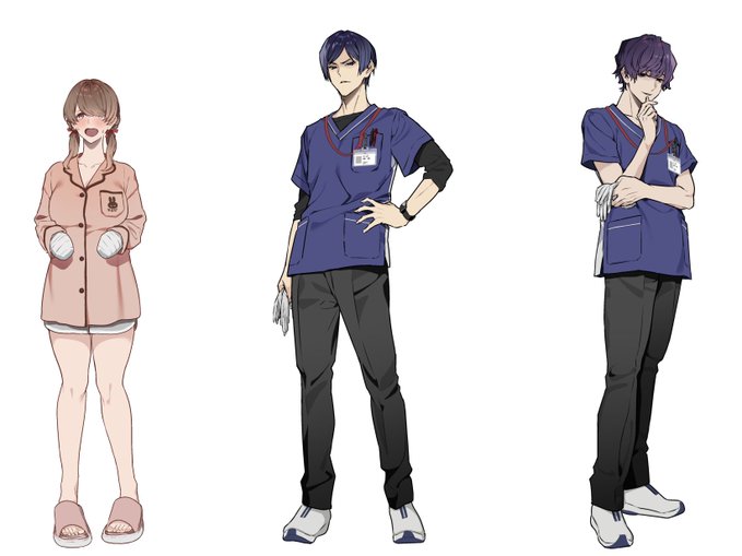 Announcement|お知らせ 逆転版サクセイビョウトウのキャラクターデザインを担当させていただきました 三大お局や看護師長についても準備中ですのでコミカライズも含め続報お待ちください #逆転版SB