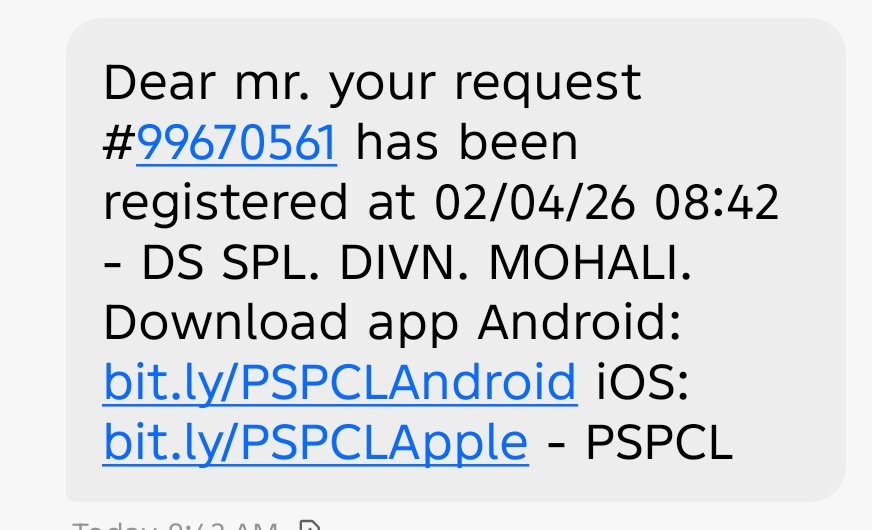 cryptoluck27's tweet photo. Daily long Powercuts in Nayagaon, S.A.S Nagar, kindly provide power supply.🙏
@PSPCLPb @PbGovtIndia @BhagwantMann https://t.co/qgNWnYkFq0