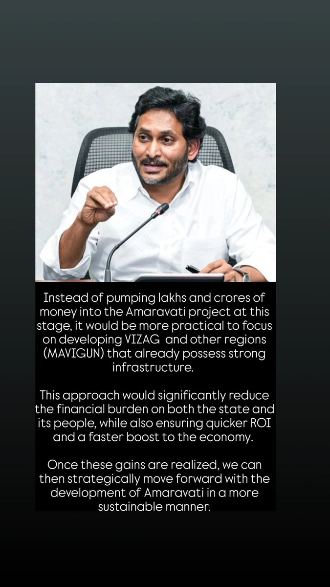 CultNtr192's tweet image. ✅ The actual thoughts of @ysjagan for #advantage A.P which benefits the State without falling into the trap of economic burden or troubling #farmers🙌

@IamJaganJMR @AndhraXpress @YSRCP_Germany @MCCofAP @YSRCPStudtWing @JaiTDP @YSRCPAmerica @YSRCParty @JanaSenaParty  #ysrliveson