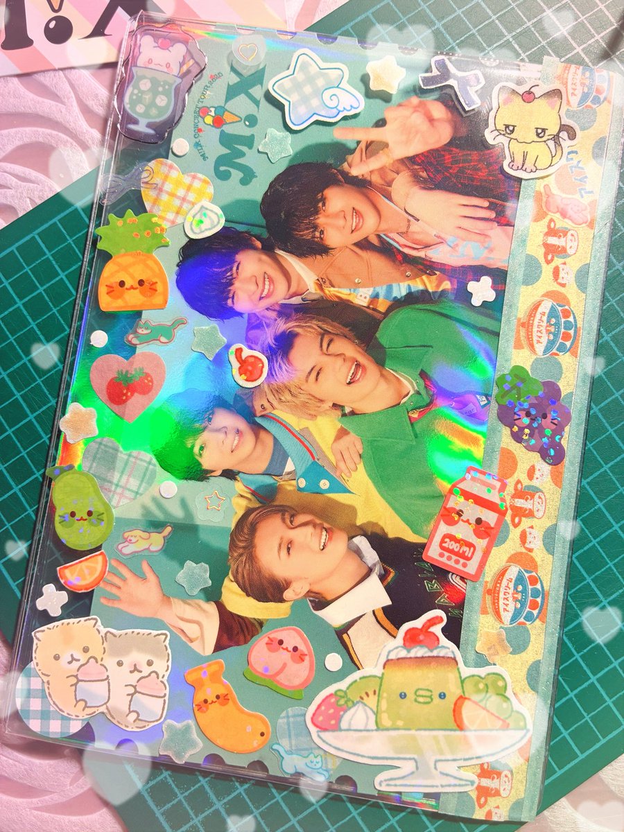 Decorated my m!x ticket for the cover of my m!lk binder🥹🍨

#miotecho