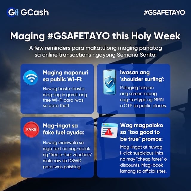 wheresrr's tweet image. GCash urges vigilance against online scams and fraud this Holy Week -  wheresrr.com/2026/04/01/bus… 

#WheresRR #GCash #scam #latest #news #newest #update