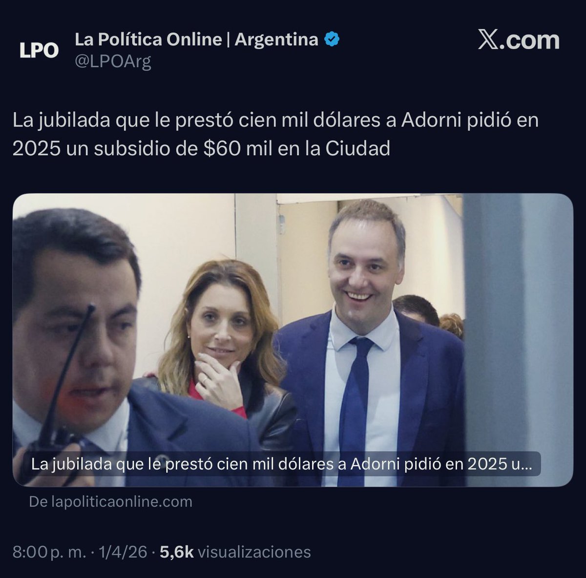 Sergio Chouza tweet media