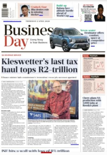 Business Day tweet media
