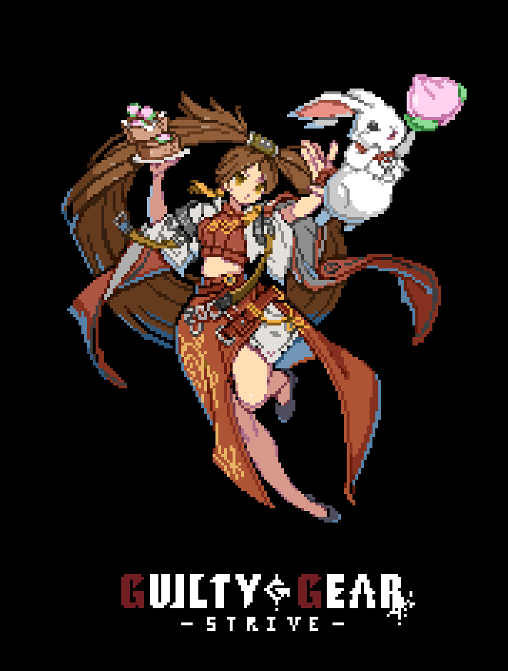 Freezeeternall's tweet photo. #ギルティギア #GUILTYGEAR #GGST #ドット絵
蔵土縁紗夢プレイヤブルおめでとうm(__)m https://t.co/CZaqjm5VgN