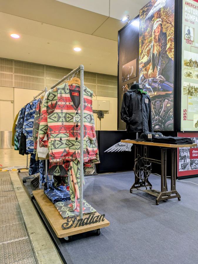 IndianTokyo's tweet image. 東京モーターサイクルショー2026
ご来場ありがとうございました‼︎

たくさんの方とお話しすることができ
実際にIndianの洋服を手に取っていただけたこと、とても嬉しく思います✨

会場には並んでいたなかったアイテムも
店頭でご覧いただけますので、ぜひ遊びにいらしてください🙌🏻

#Indian