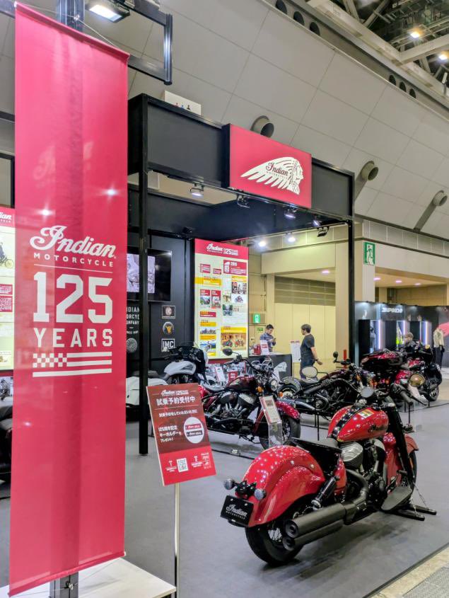 IndianTokyo's tweet image. 東京モーターサイクルショー2026
ご来場ありがとうございました‼︎

たくさんの方とお話しすることができ
実際にIndianの洋服を手に取っていただけたこと、とても嬉しく思います✨

会場には並んでいたなかったアイテムも
店頭でご覧いただけますので、ぜひ遊びにいらしてください🙌🏻

#Indian