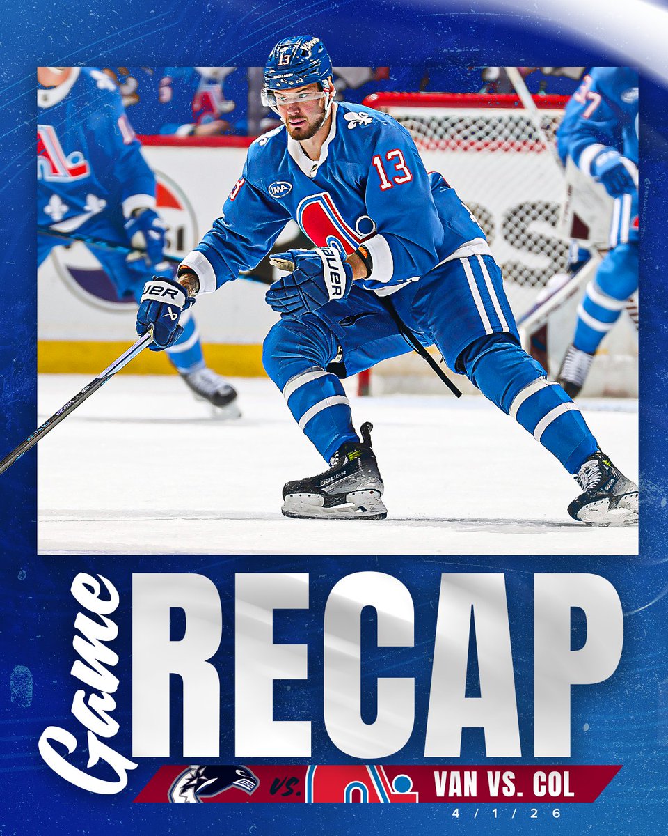 x - Colorado Avalanche tweet media