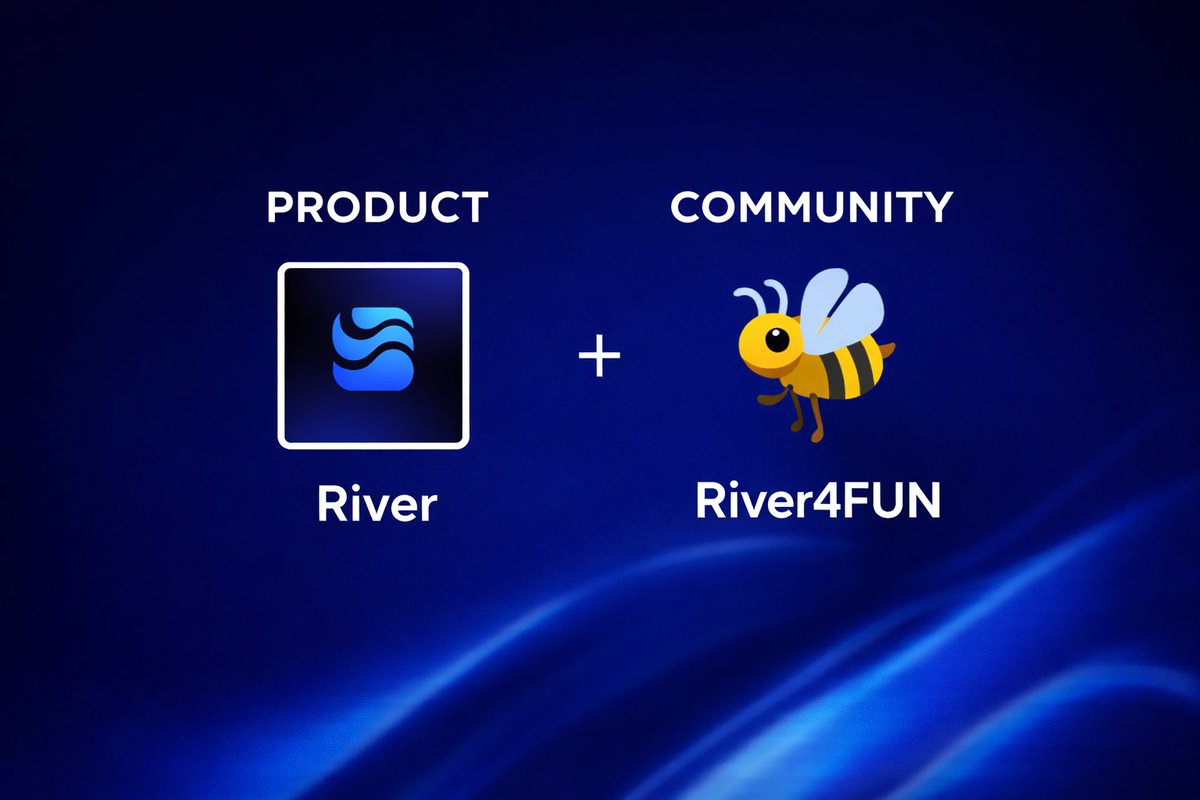 GM River fam 

Still exploring <a href="/River4fun/">River4FUN 🐝</a>, and one thing stands out:

It feels like more than a points platform.
It feels like a space where contribution, consistency, and community actually matter.

<a href="/RiverdotInc/">River</a> builds the protocol.
River4FUN helps build the culture around it.