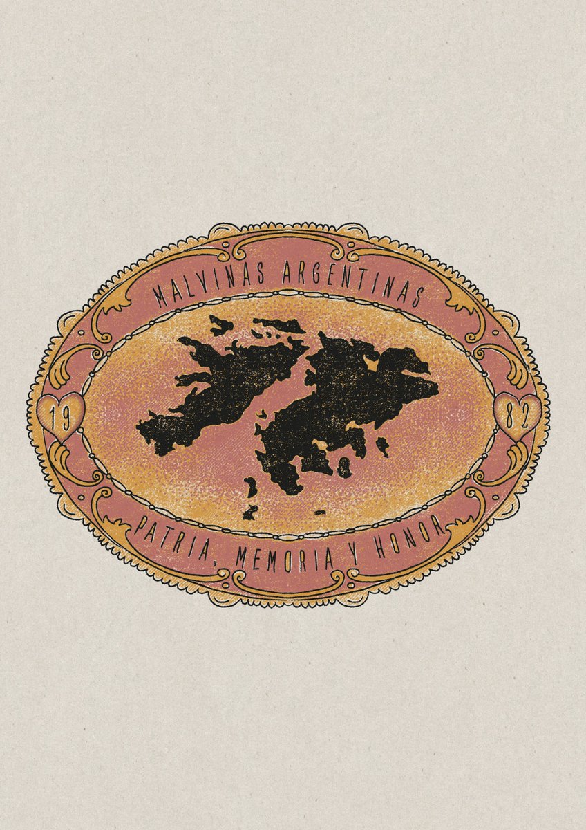 Gráfica nacional para una causa eterna. 🏴‍☠️🇦🇷
#ProhibidoOlvidar #Malvinas