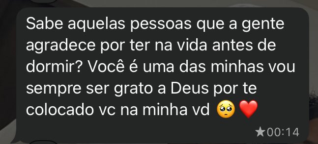 se tem coisa mais linda e significativa q isso eu desconheço🥹.