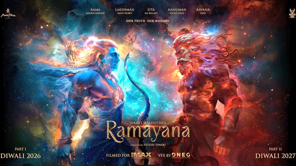 ReviewBollywoo1's tweet image. #Rama Glimpse releasing at 10 am Today 🥶

Get ready SPECTACULAR EXPERIENCE!

THIS TEASER WILL BE GRAND IN every way Possible 💥💥💥#Ramayana  #RanbirKapoor