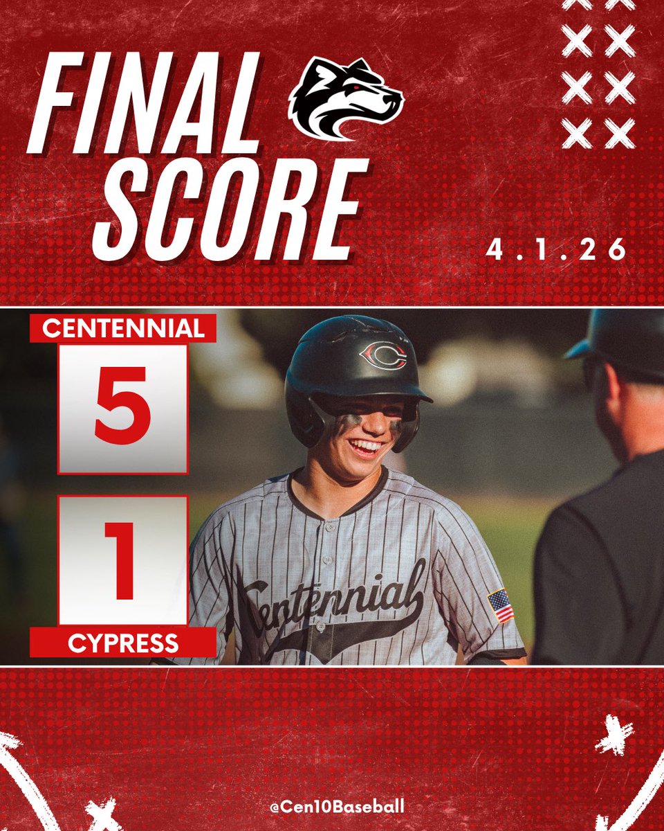 CENTENNIAL BASEBALL tweet media
