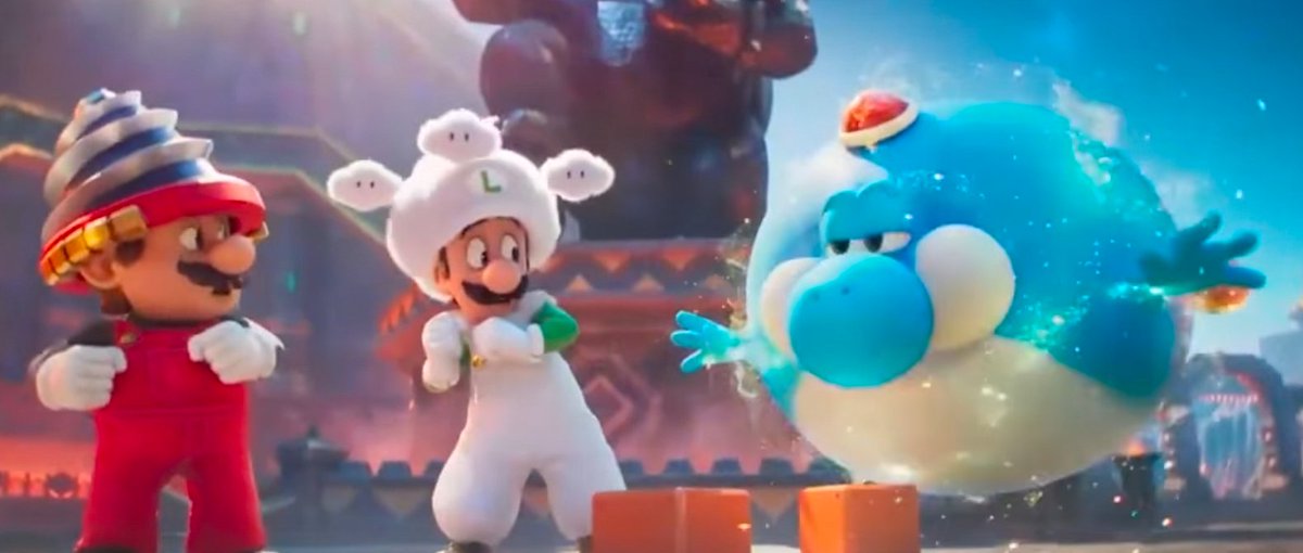 notsoalex_'s tweet photo. I would like to thank Illumination and Nintendo for the opportunity to play Yoshi in this scene for The SUPER MARIO GALAXY MOVIE https://t.co/GUy6GQbafG