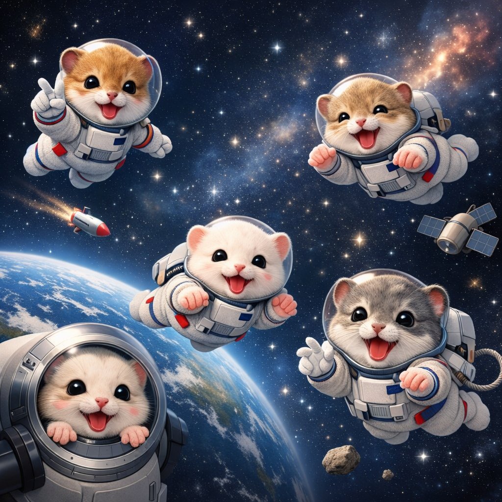 はむham｜ふわっとハムちゃん毎日投稿🐹°•*⁀⭐️ tweet media